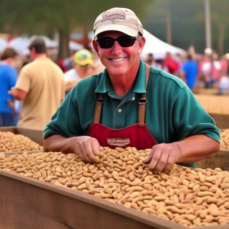 Local  Peanuts Farming in Georgia Festivals